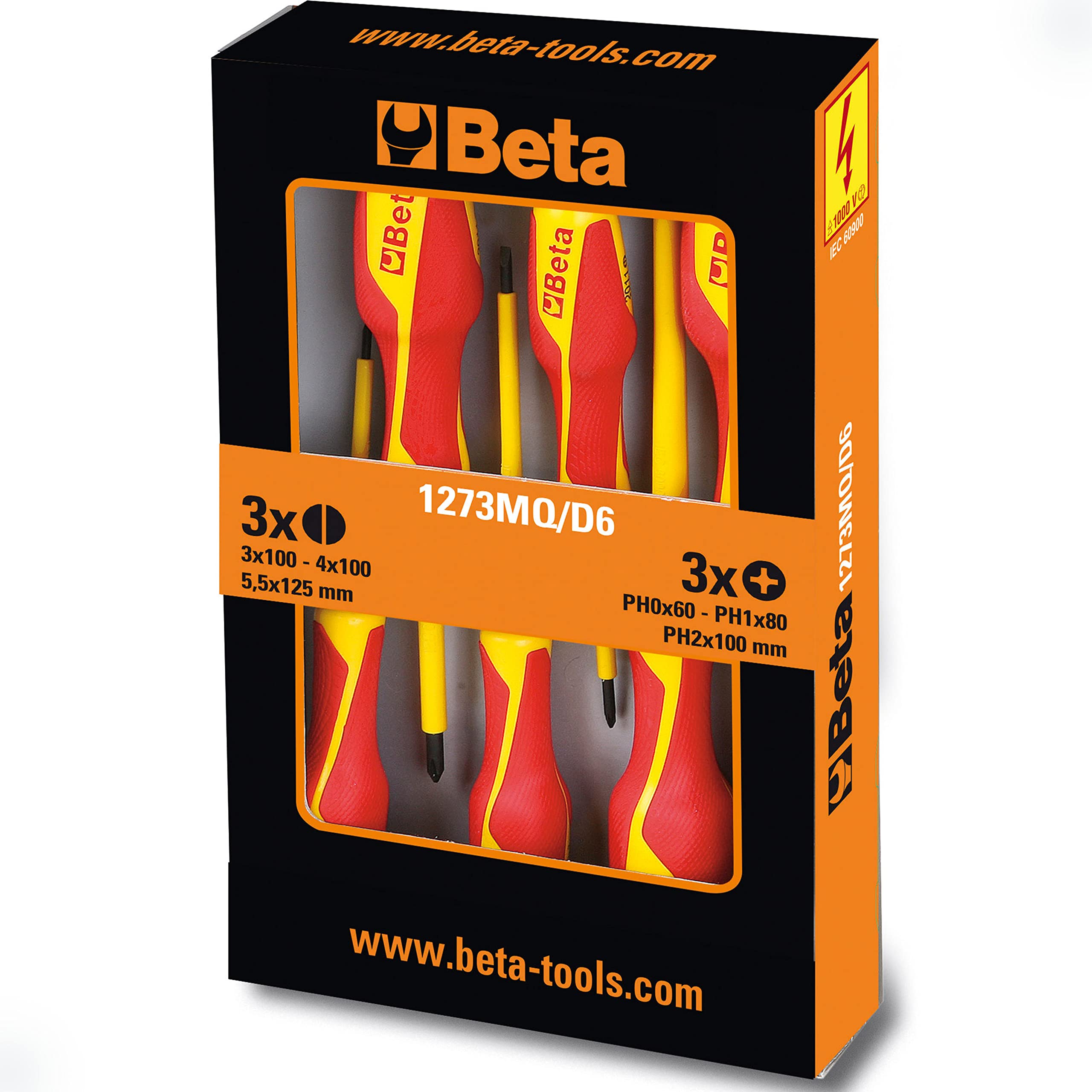 beta-tools-1273mq-d6-jeu-de-6-tournevis-art-1274mq-1272mq-poign-es-ergonomiques- image 1