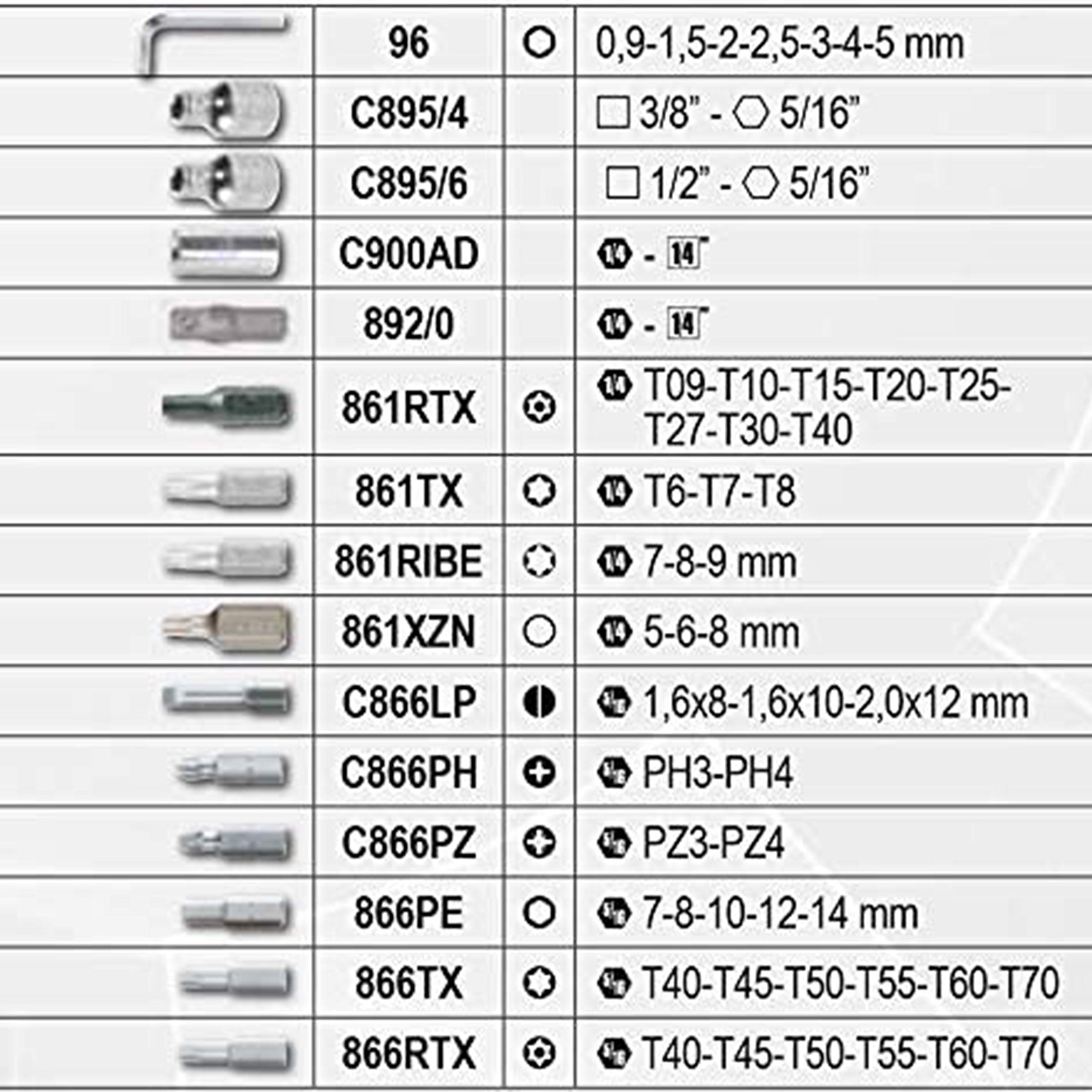 beta-tools-903-e-c170-coffret-170-pi-ces-1-cliquet-74-douilles-6-pans-42-embouts image 3