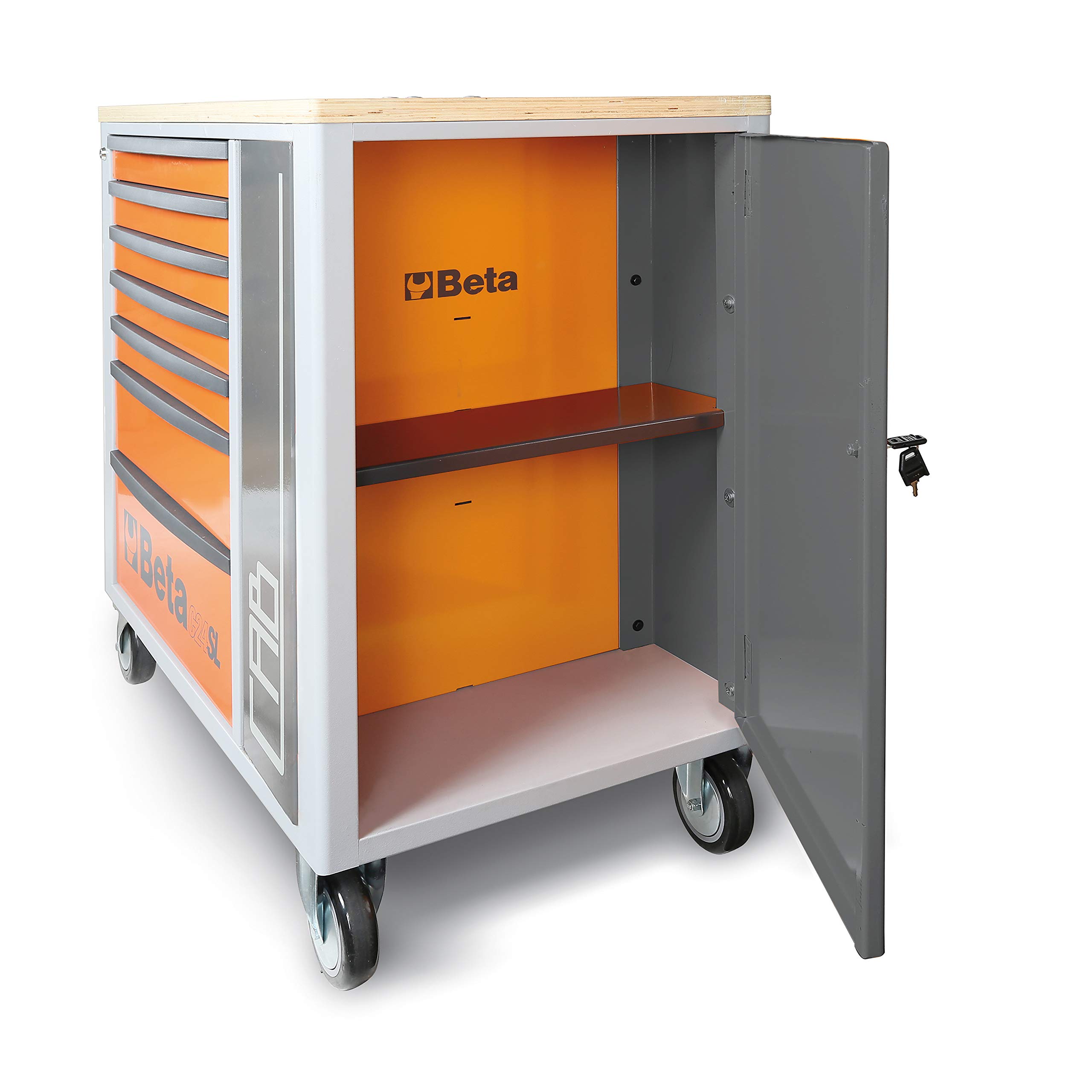 beta-tools-c24sl-cab-o-servante-mobile-7-tiroirs-avec-armoire-porte-accessoires- image 6