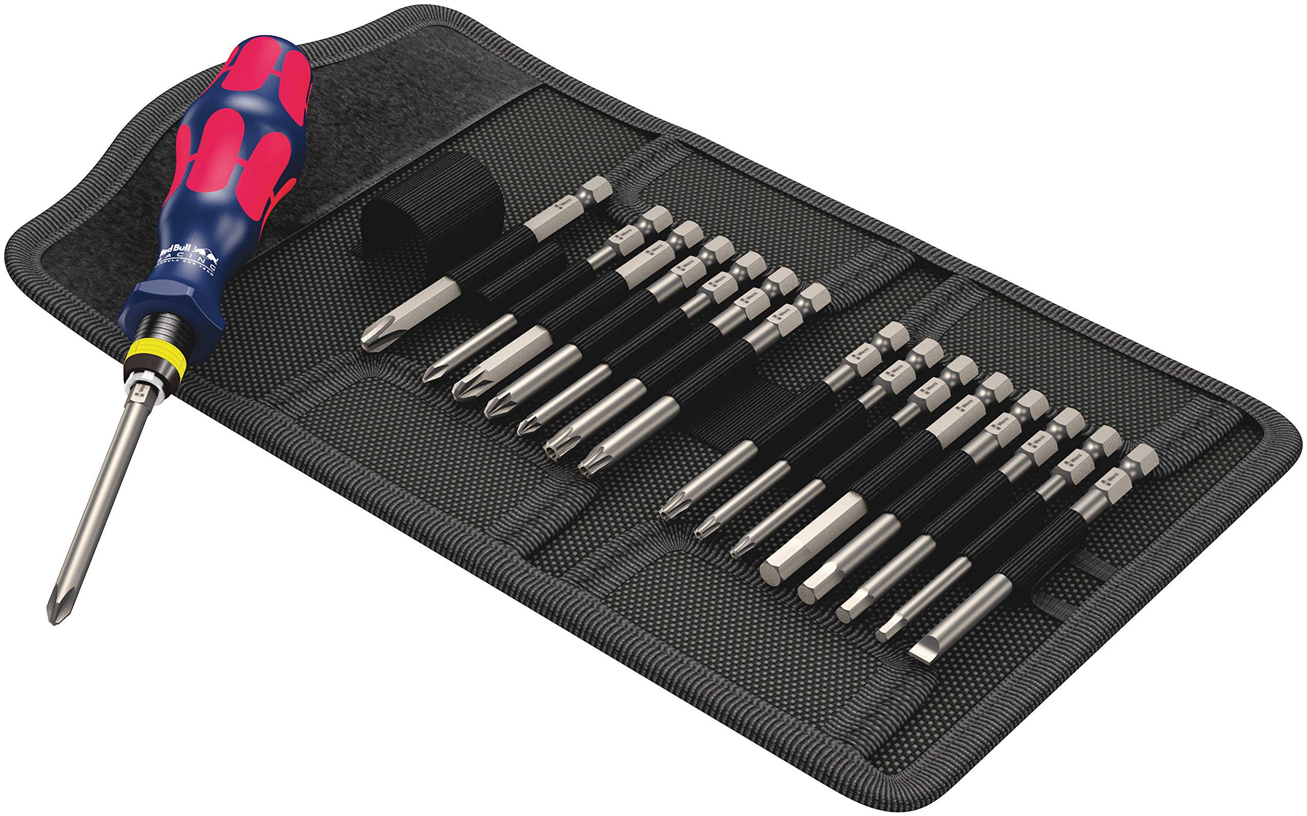 wera-05227703001-red-bull-racing-kraftform-kompakt-60-inox-17-pi-ces-16-embouts- image 1
