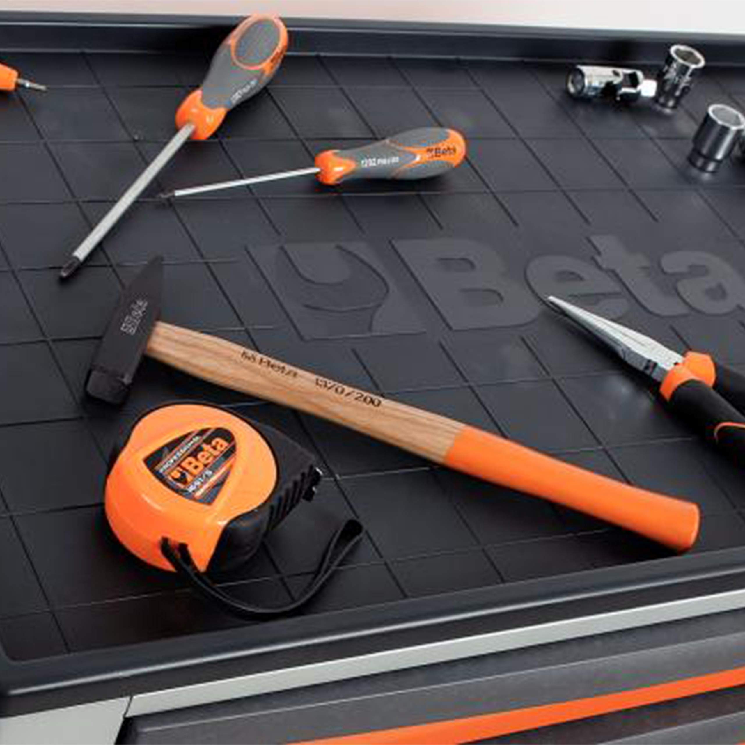 beta-tools-c24s-7-o-servante-mobile-d-atelier-7-tiroirs-avec-roulettes-verrouill image 2