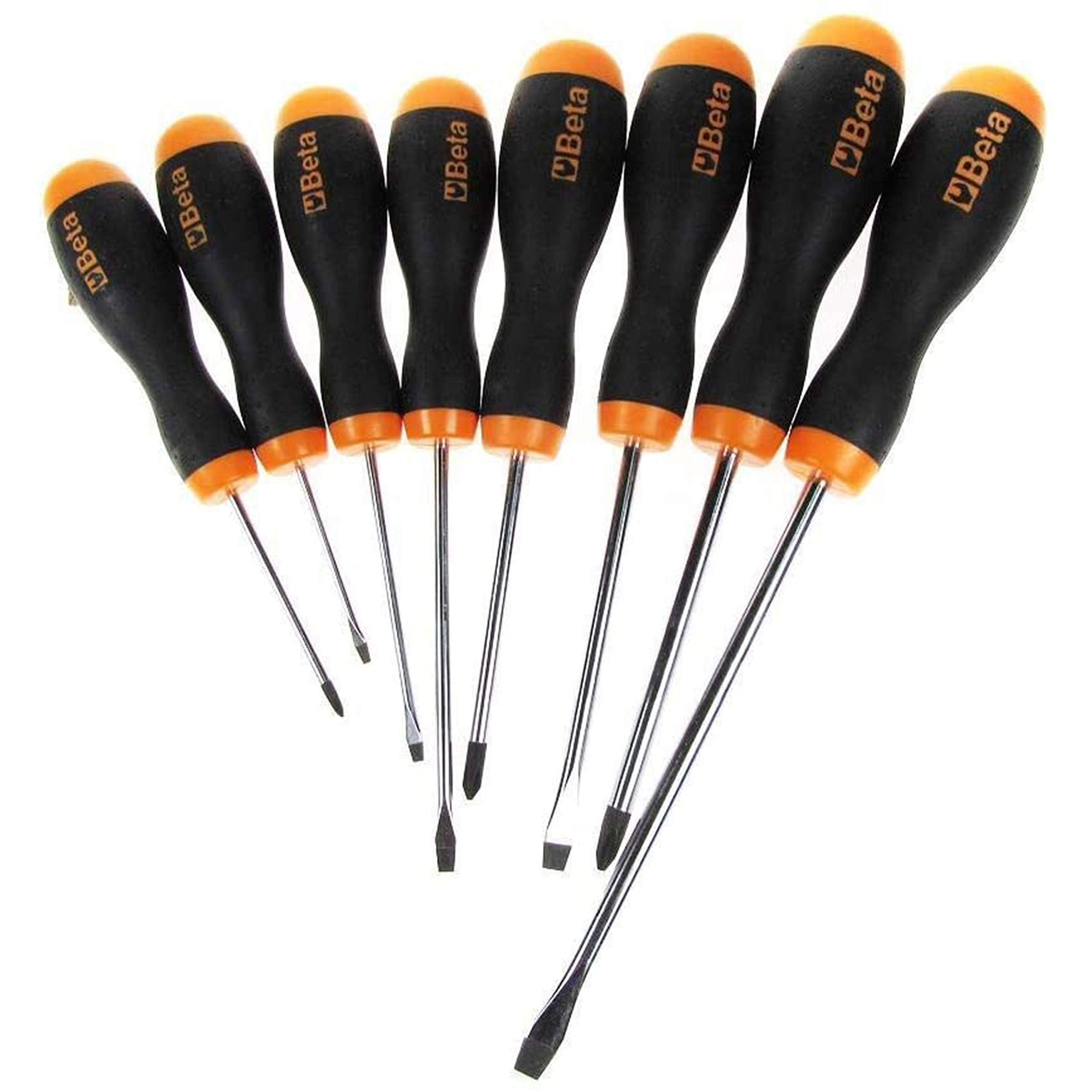beta-tools-1203-d8p-jeu-de-8-tournevis-noir-orange-pour-vis-fendues-et-cruciform image 4