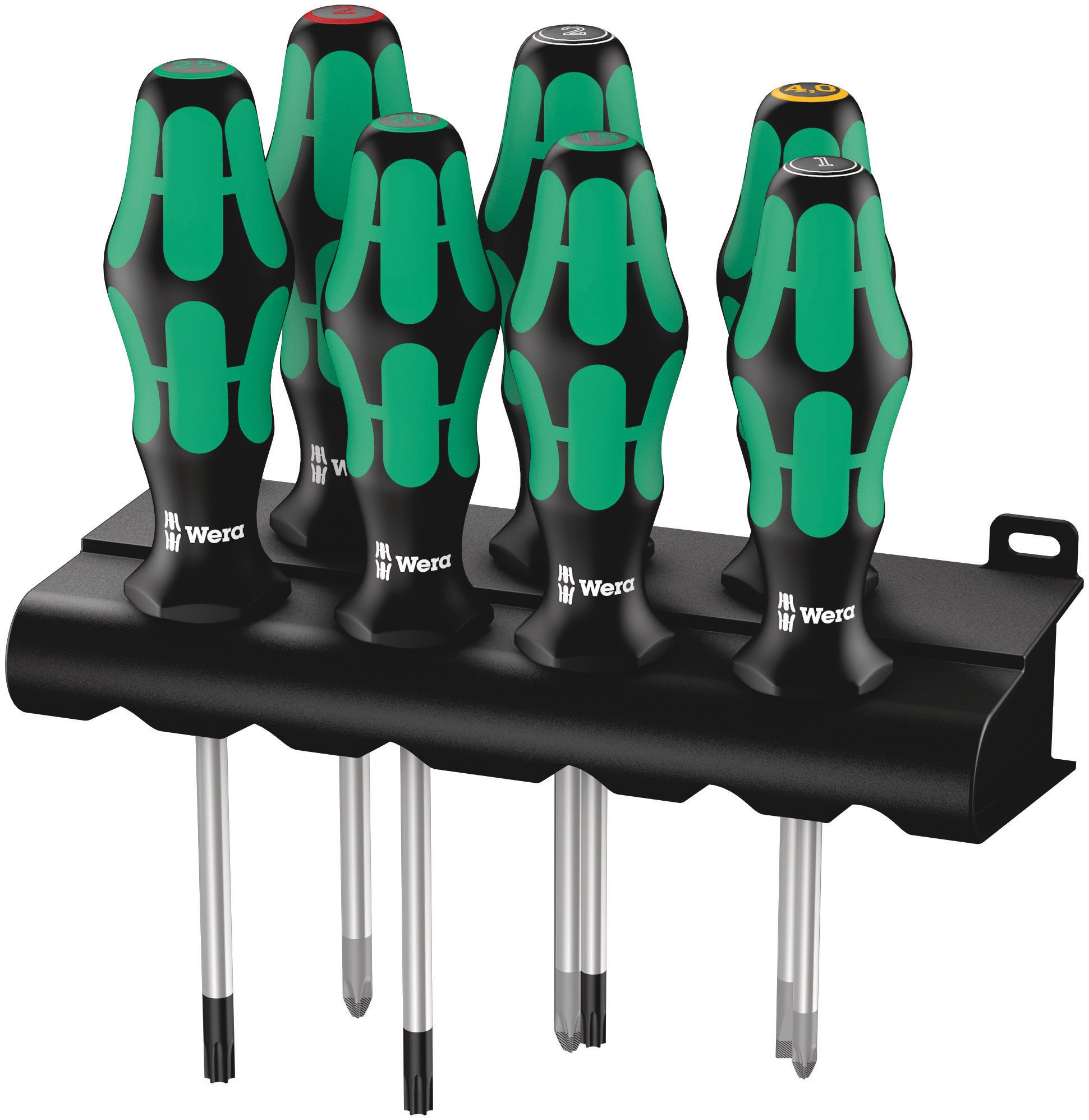wera-335-350-367-7-kraftform-plus-lasertip-jeu-de-7-tournevis-fente-phillips-poz image 1