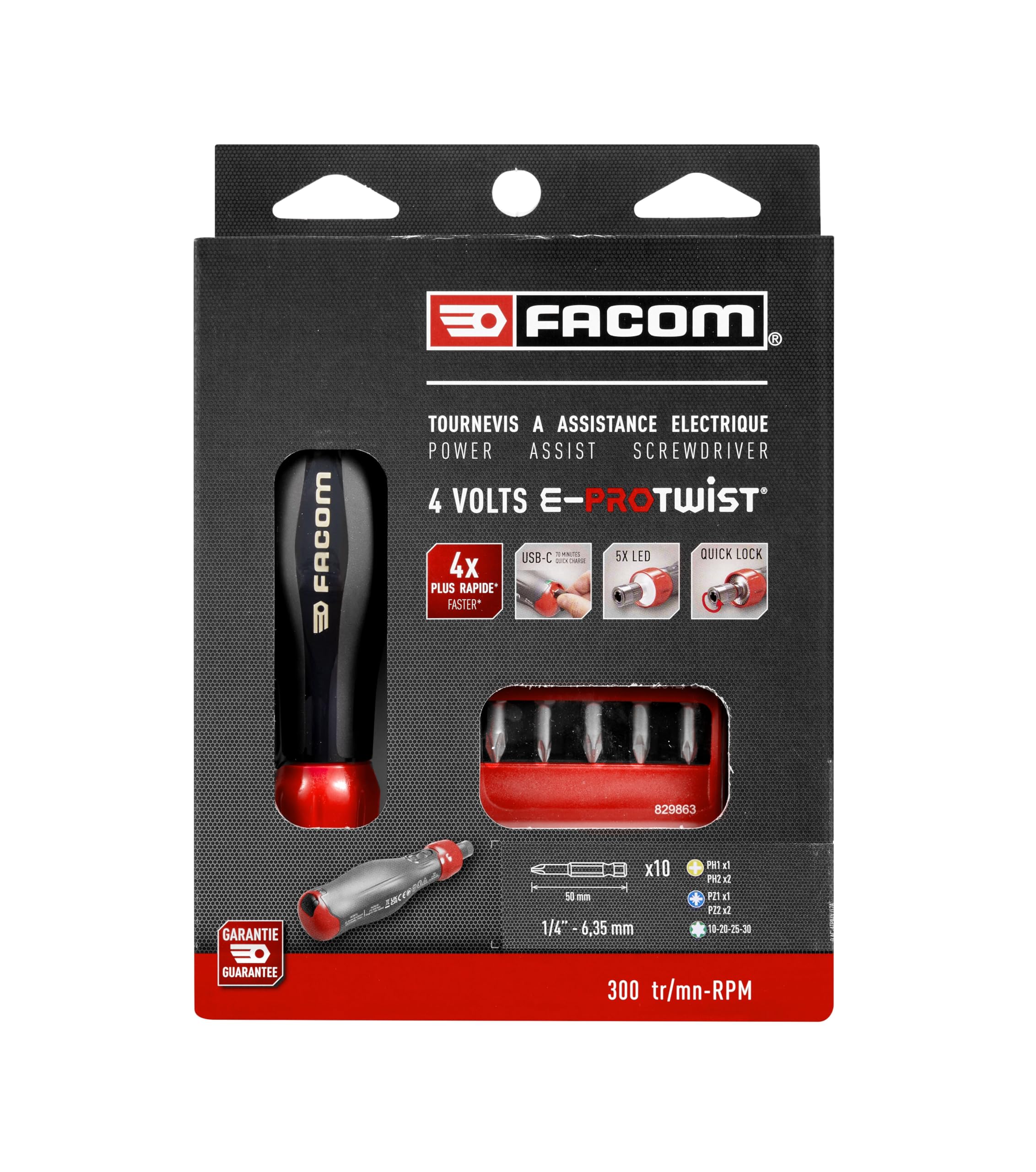 facom-atpa4v-j12apb-e-protwist-tournevis-assistance-lectrique-4v-300-tr-min-avec image 2