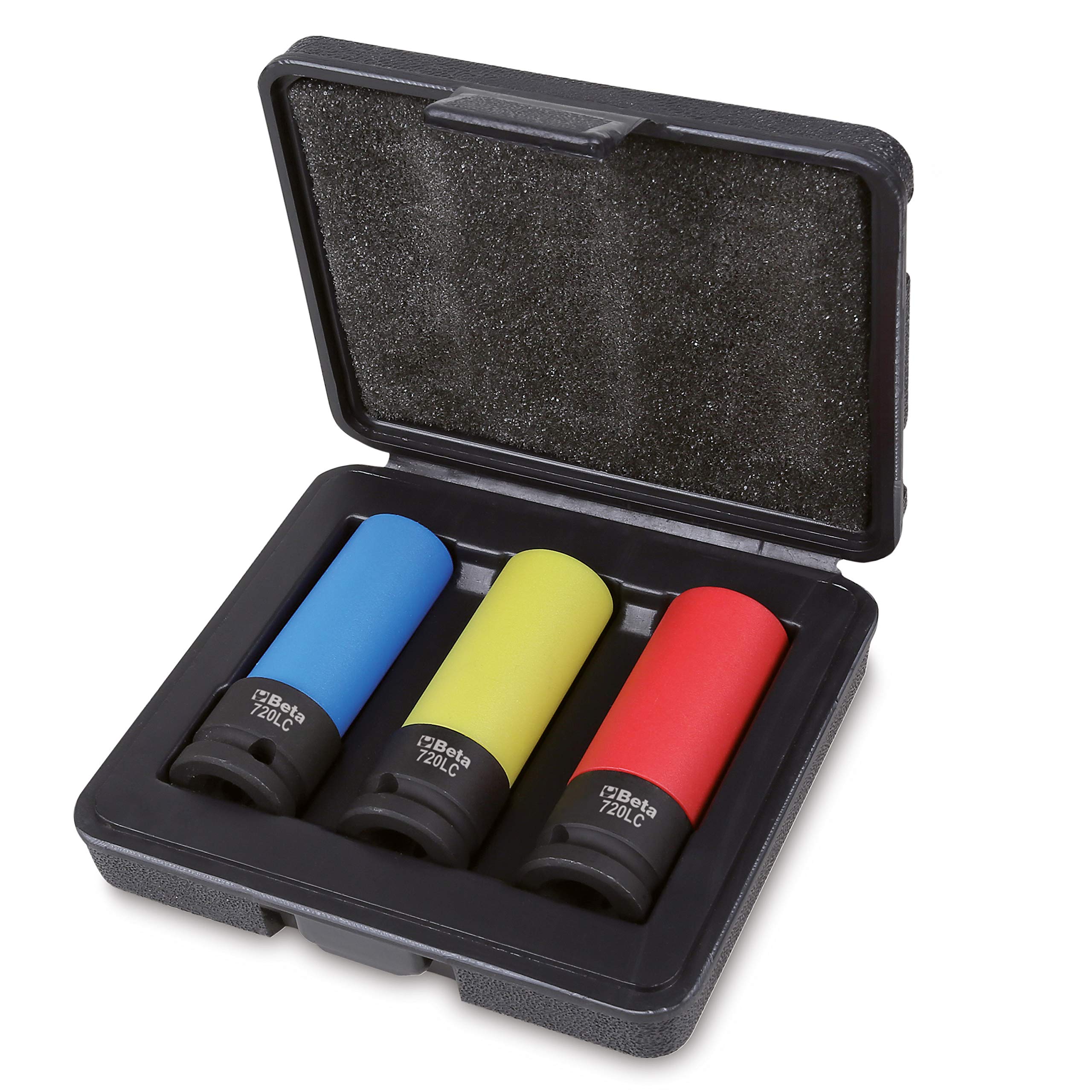 beta-tools-720lc-c3-coffret-de-3-douilles-chocs-gain-es-17-19-21-mm-pour-crous-d image 1