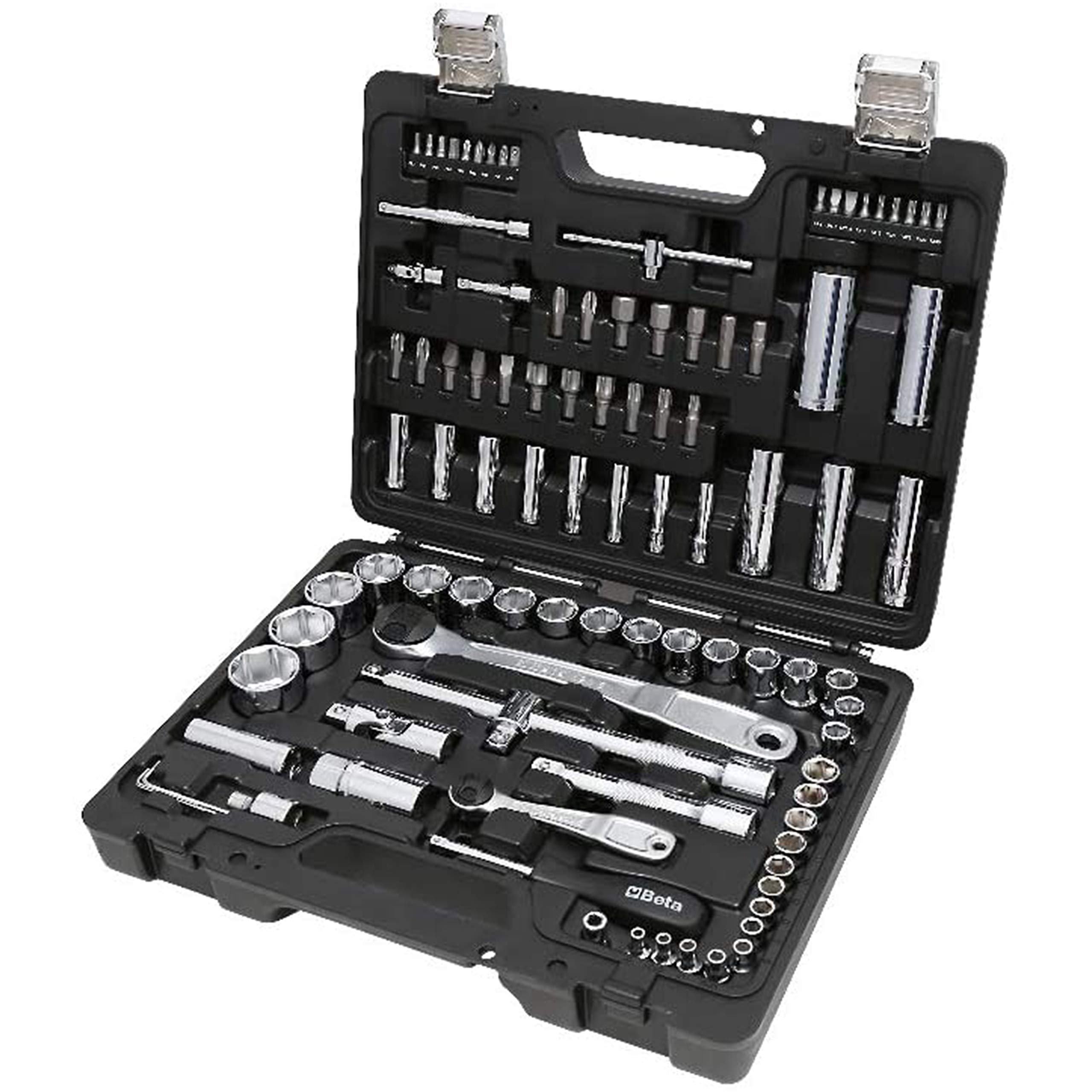 beta-tools-903-e-c98-coffret-98-pi-ces-cliquet-45-douilles-6-pans-35-embouts-4-c image 1