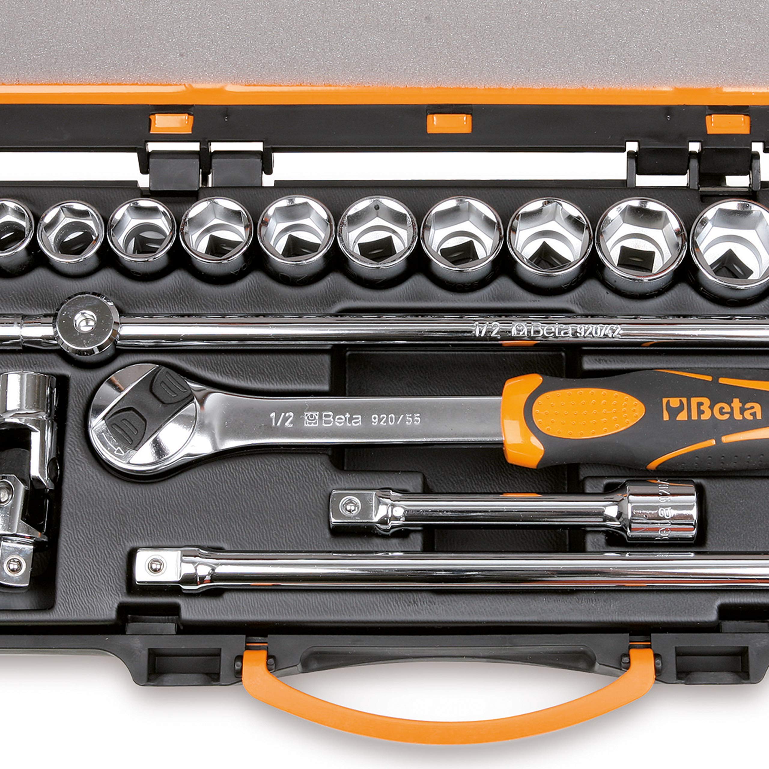 beta-tools-920a-c20x-coffret-de-20-douilles-hexagonales-1-2-10-32-mm-avec-5-acce image 5
